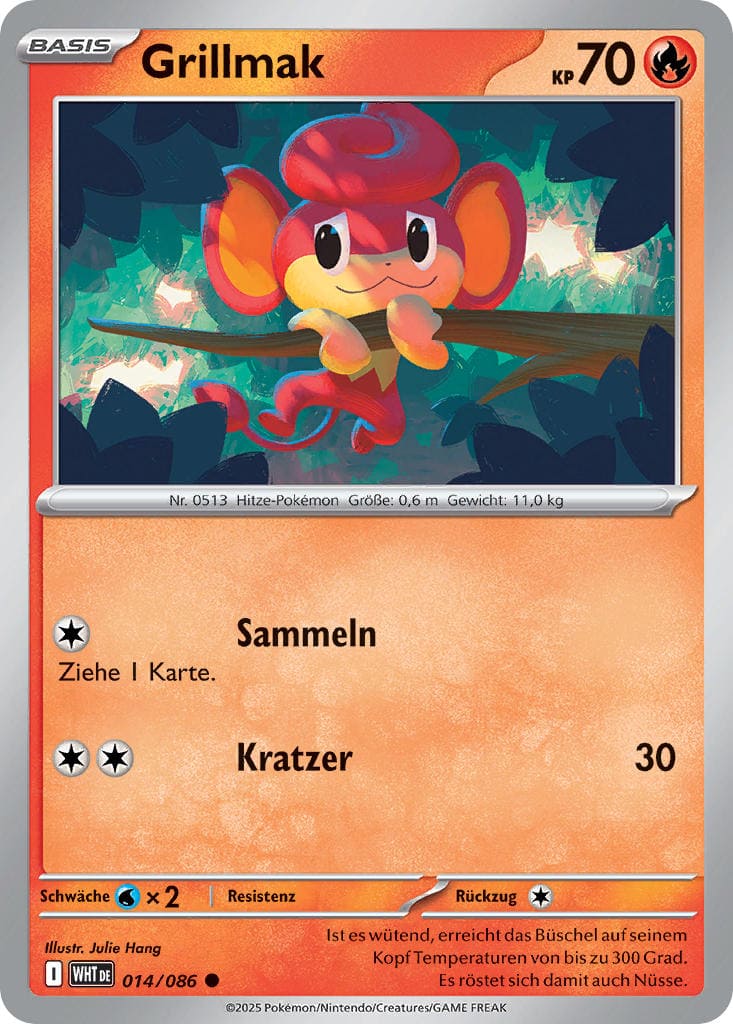 WHT014 - Grillmak - Weiße Flammen - KP 10.5 - (WHT014/86)