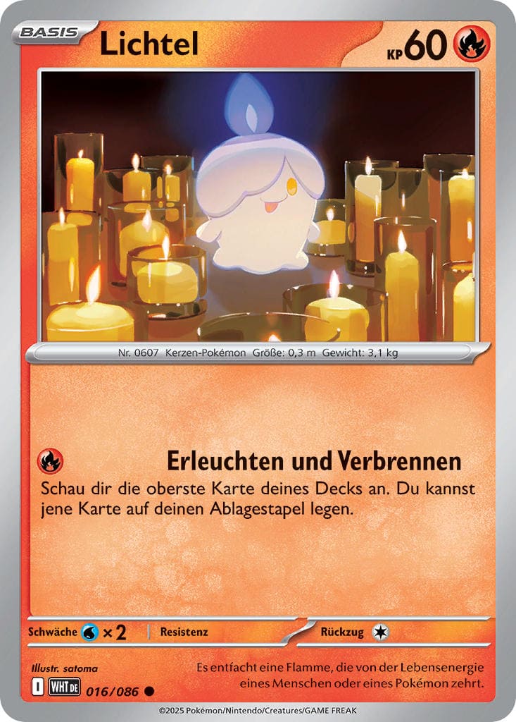 WHT016 - Lichtel - Weiße Flammen - KP 10.5 - (WHT016/86)