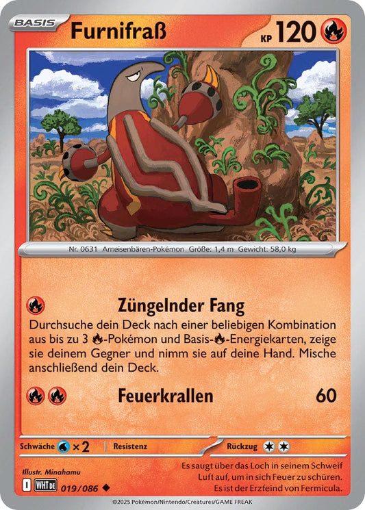 WHT019 - Furnifraß - Weiße Flammen - KP 10.5 - (WHT019/86)