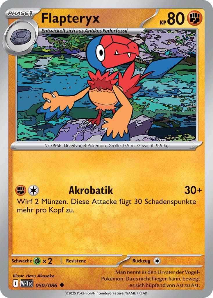 WHT050 - Flapteryx - Weiße Flammen - KP 10.5 - (WHT050/86)
