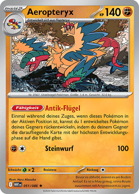 WHT051 - Aeropteryx - Weiße Flammen - KP 10.5 - (WHT051/86)