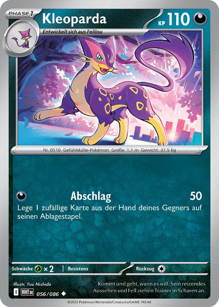 WHT056 - Kleoparda - Weiße Flammen - KP 10.5 - (WHT056/86)