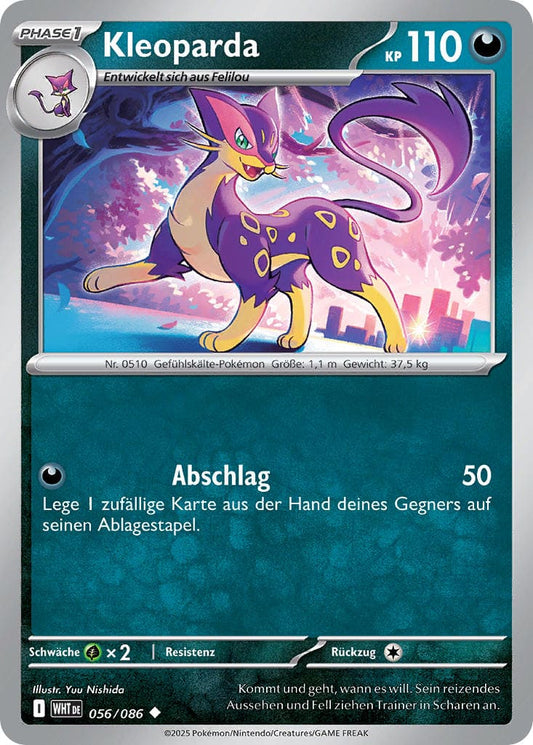 WHT056 - Kleoparda - Weiße Flammen - KP 10.5 - (WHT056/86)
