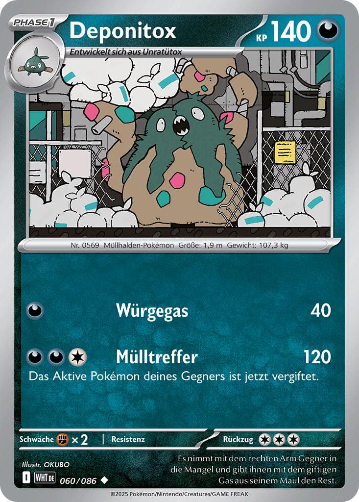 WHT060 - Deponitox - Weiße Flammen - KP 10.5 - (WHT060/86)