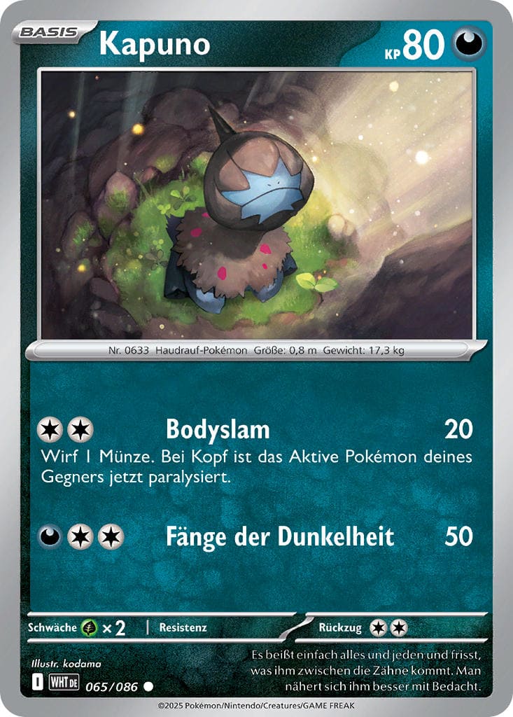 WHT065 - Kapuno - Weiße Flammen - KP 10.5 - (WHT065/86)