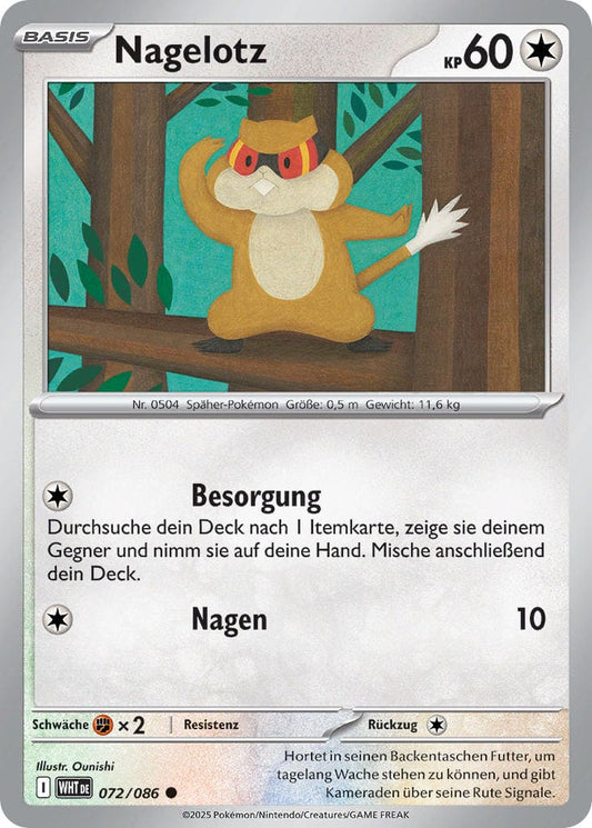 WHT072 - Nagelotz - Weiße Flammen - KP 10.5 - (WHT072/86)