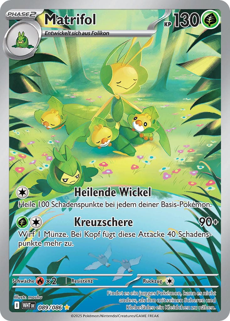 WHT089 - Matrifol - Weiße Flammen - KP 10.5 - (WHT089/86)