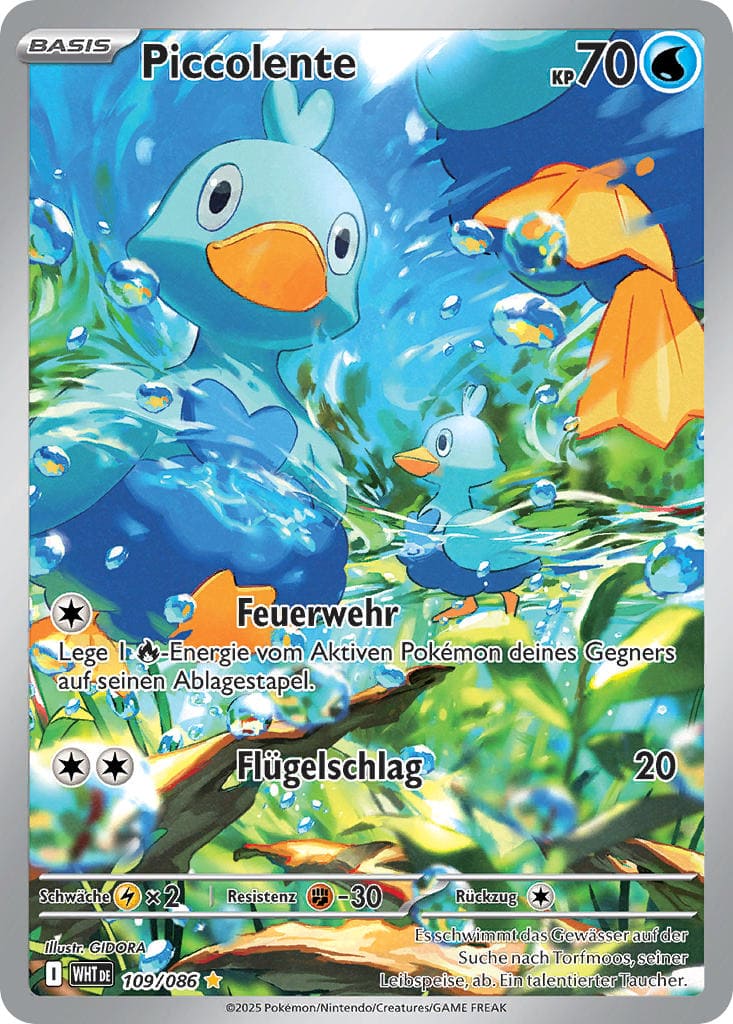 WHT109 - Piccolente - Weiße Flammen - KP 10.5 - (WHT109/86)