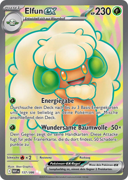 WHT157 - Elfun EX - Weiße Flammen - KP 10.5 - (WHT157/86)