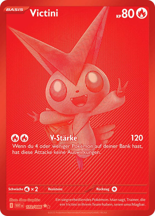 WHT172 - Victini - Weiße Flammen - KP 10.5 - (WHT172/86)